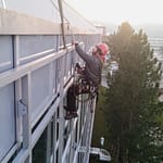 Montáž reklamních panelů - Výškové práce